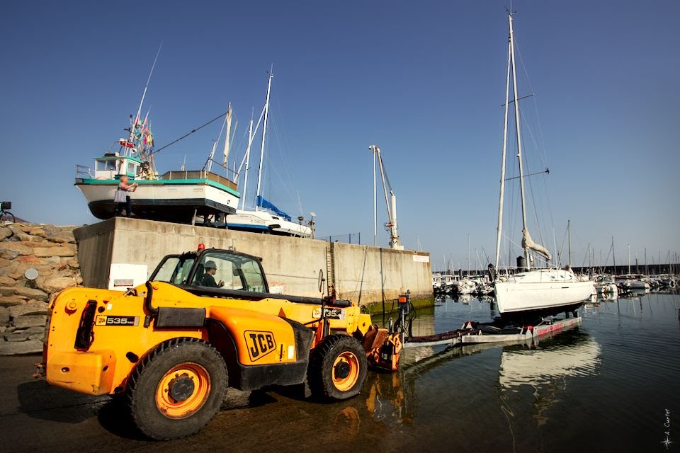 bateau mise a l'eau